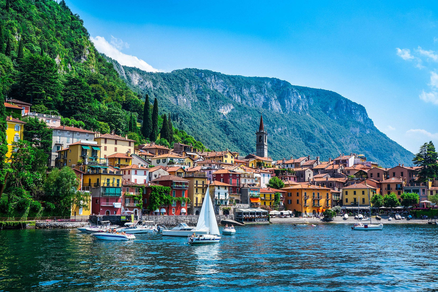 Como, um paraíso na Lombardia